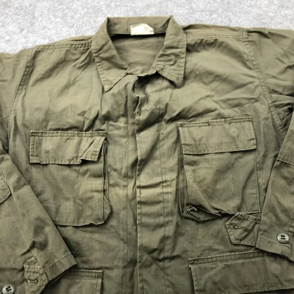 Vintage US Army M65 Field Jacket Mens Small Military Ripstop Coat 80s